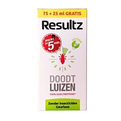 Resultz Anti-luizen Lotion - 75ml + 25ml Promo