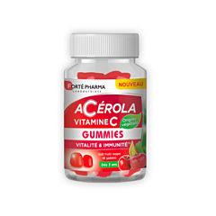 Forté Pharma Acerola Vitamine C Gummies 60 pièces
