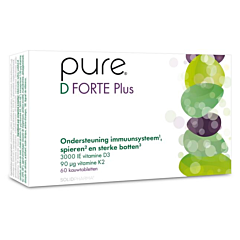 Pure D Forte Plus - 60 Kauwtabletten