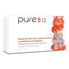 Pure B12 Goût de Framboise - 60 Comprimés 