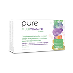 Pure Multivitamine Senior - 30 Comprimés