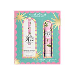 Roger&Gallet Cadeauset Parfumée Rose 30ml + Crème Mains 30ml Offerte