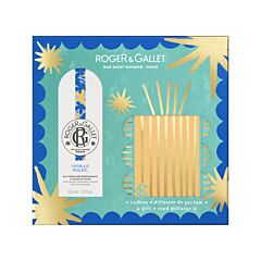 Roger&Gallet Coffret Eau Parfumée Bienfaisante Vanille Soleil 100ml + Diffuseur