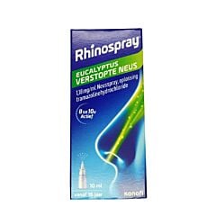 Rhinospray Eucalyptus Verstopte Neus 1,18mg/ml Neusspray - 10ml