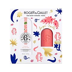 Roger&Gallet Coffret Fleur de Figuier Eau Parfumée + Bougie