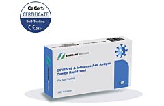 Safecare Combi Test: Covid & Griep 1 stuk