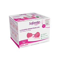 Saforelle Cup Protect Coupe Menstruelle Taille 1 - 2 Pièces