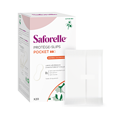 Saforelle Inlegkruisjes Pocket - 20 Stuks