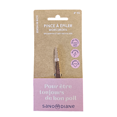 Sanodiane Epileerpincet N°90 Rechte Punten Roze - 1 Stuk