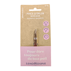 Sanodiane Pince Epiler N°91 Mors Biais Rose - 1 Pièce