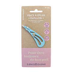 Sanodiane Pince Epiler Papillon N°121 Bleu - 1 Pièce