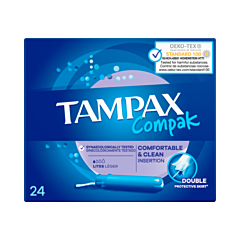 Tampax Compak Lites Tampons - 24 Pièces