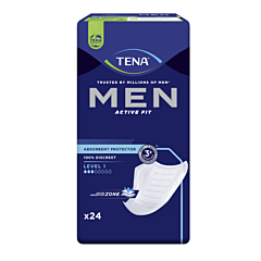 Tena Men Active Fit Level 1 Incontinentieverband - 24 Stuks