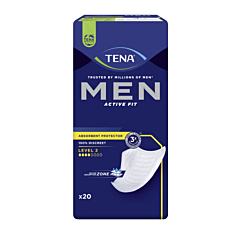 Tena Men Active Fit Level 2 Bande d'Incontinence - 20 pièces
