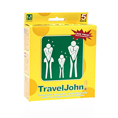 Travel John Braakzakjes 800ml - 5 Stuks