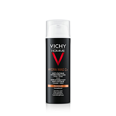 Vichy Homme Hydra Mag C+ Soin Hydratant Anti-Fatigue Visage & Yeux Flacon Airless 50ml