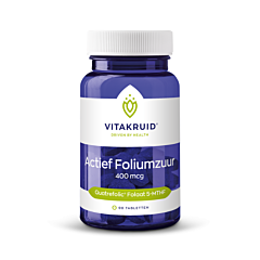 Vitakruid Actief Foliumzuur 400 mcg - 90 Tabletten