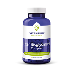 Vitakruid IJzer Bisglycinaat Complex - 90 Tabletten