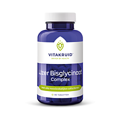 Vitakruid IJzer Bisglycinaat Complex - 90 Tabletten