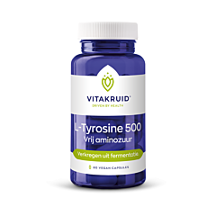Vitakruid L-Tyrosine 500mg - 60 Capsules