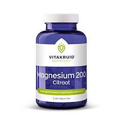 Vitakruid Magnésium 200 Citrate - 90 Comprimés
