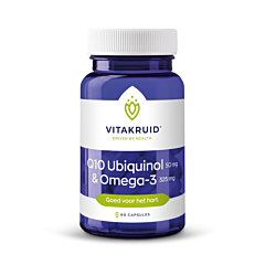 Vitakruid Q10 Ubiquinol & Oméga 3 - 60 Gélules