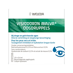 Weleda Visiodoron Malva Oogdruppels - 10 Ampullen