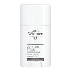 Louis Widmer Deo Dry Stick Antiperspirant Sans Parfum - 50ml