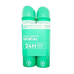 SVR Spirial Déodorant Anti-Humidité 48h Spray Végétal Promo 2x75ml