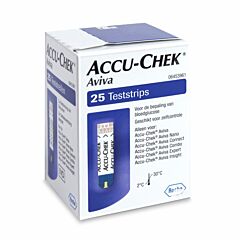 Accu-Chek Aviva 25 Bandelettes Réactives