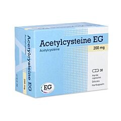 Acetylcysteine EG 200mg 30 Capsules