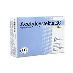 Acetylcysteine EG 200mg 30 Zakjes