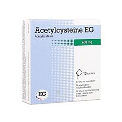 Acetylcysteine EG 600mg 10 Sachets