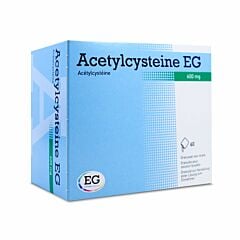 Acetylcysteine EG 600mg 60 Sachets