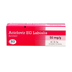 Aciclovir EG Labialis Crème 2g