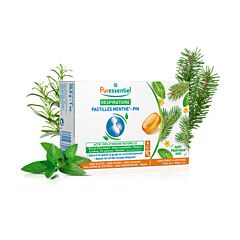 Puressentiel Respiratoire Pastilles Menthe-Pin 18 Pièces