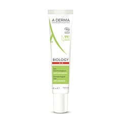 A-Derma Biology Soin Dermatologique Anti-Rougeurs Tube 40ml