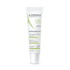 A-Derma Dermalibour+ CICA Baume Lèvres Tube 15ml