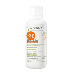 A-Derma Exomega Control Emolliërende Balsem Tegen Krabben 400ml Promo - €3