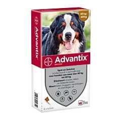 Advantix Dog Spot-On Chiens 40-60kg 6x6ml