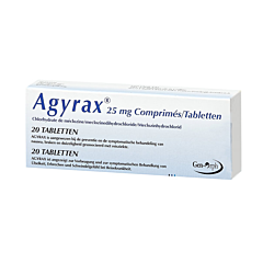 Agyrax 25mg - 20 Tabletten