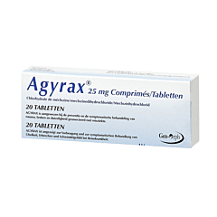 Agyrax 25mg - 20 Comprimés