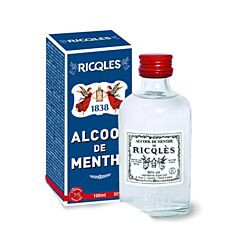 Ricqles Alcool de Menthe 80% Vol. Flacon 100ml