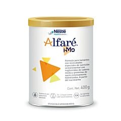 Alfaré HMO Poudre Allergie Protéines Lait de Vache/Malabsorptions Digestives 0m+ 400g