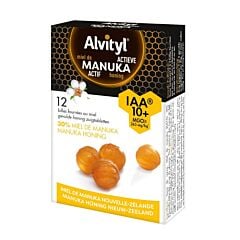 Alvityl Billes Fourrées au Miel de Manuka IAA10+ 12 Pièces