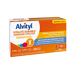 Alvityl Duurzame Vitaliteit Energie Duo+ 56 Tabletten