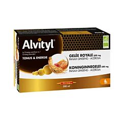 Alvityl Koninginnegelei Ginseng/Acerola 20x15ml Ampullen