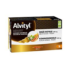 Alvityl Gelée Royale 1500mg Défenses Naturelles 20 Ampoules x 15ml
