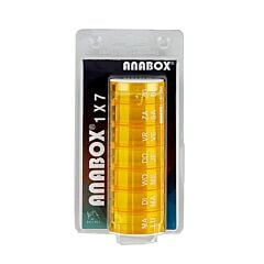 Anabox Pilulier Semaine Orange 1 Pièce