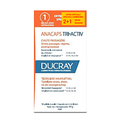 Ducray Anacaps Tri-activ Tijdelijke Haaruitval 90 Capsules Promo 2+1